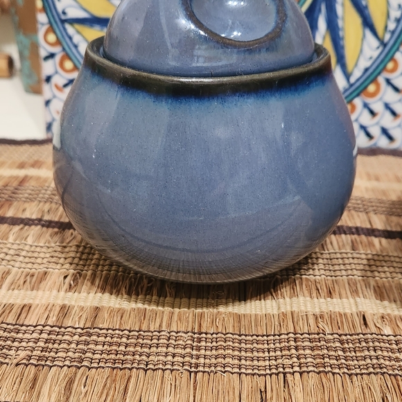 Sango Pottery Sugar and Creamer Set + Decorative Tile - Picture 7 of 10